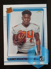 2021 Donruss Rated Rookies Portrait #296 Larry Rountree III Los Angeles Chargers